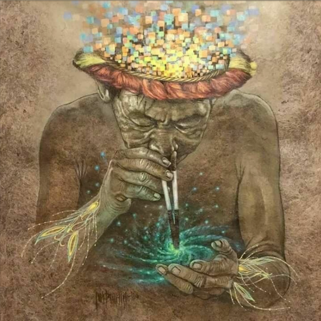 Parika Hapé Huni Kuin Shamanic Snuff Ancestral Medicine Rapé