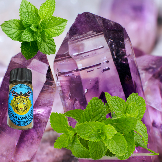 Crystal Mint Hapé Shamanic Snuff Ancestral Medicine Rapé